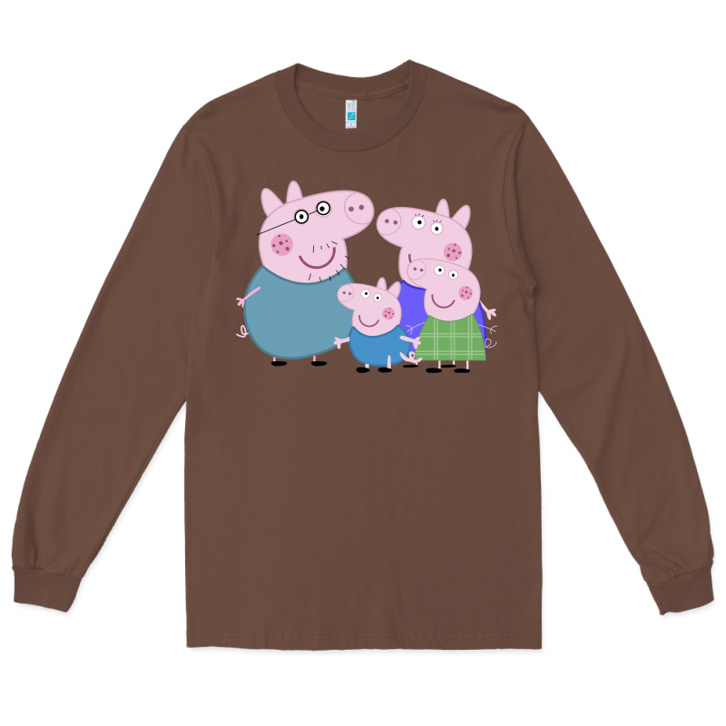 Peppa Pig Family Long Sleeve Tee by artisFamous | Teevron