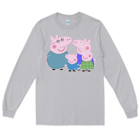Moon Dust peppa pig family Long Sleeve Tee - artisFamous