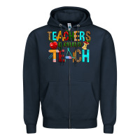 Navy teachers gonna teach Zipper Hoodie - RanaPortraitStore