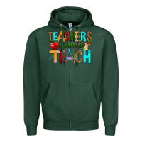 Sports Green teachers gonna teach Zipper Hoodie - RanaPortraitStore