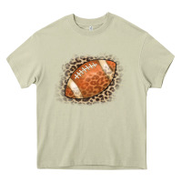 Mossy American Football Leopard Heavy Core Tee - CowCowDesign