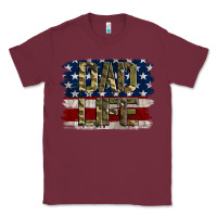 Burgundy Dad Life Classic Tee - Jasminsmagicworld