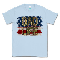 Dusty Blue Dad Life Classic Tee - Jasminsmagicworld