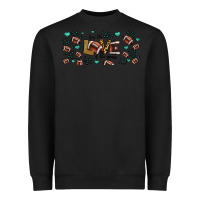 Black for the love of the game American football Heavyweight Sweatshirt - Jasminsmagicworld