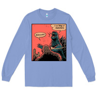 Colony Blue i am king of monsters Long Sleeve Tee - artisFamous