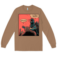 Toasted Coconut i am king of monsters Long Sleeve Tee - artisFamous