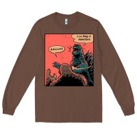 Chestnut i am king of monsters Long Sleeve Tee - artisFamous