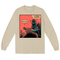 Mushroom i am king of monsters Long Sleeve Tee - artisFamous