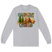 Moon Dust Campfire Legend Long Sleeve Tee - CowhideDigitalArt