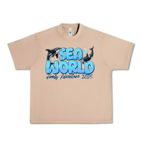 Burro Sea World Family Adventure 2025 Urban Heavy Tee - CowhideDigitalArt