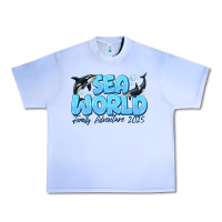 Grape Ice Sea World Family Adventure 2025 Urban Heavy Tee - CowhideDigitalArt