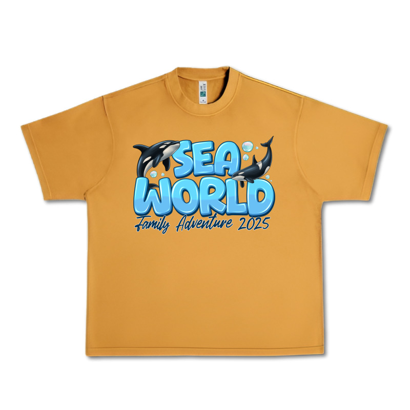 Sea World Family Adventure 2025 Urban Heavy Tee by CowhideDigitalArt | Teevron