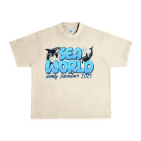 Sandshell Sea World Family Adventure 2025 Urban Heavy Tee - CowhideDigitalArt