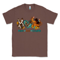 Chestnut peace love cowgirls Classic Tee - OliviaCreatesArt