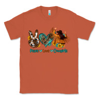 Copper peace love cowgirls Classic Tee - OliviaCreatesArt