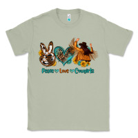 Matcha peace love cowgirls Classic Tee - OliviaCreatesArt