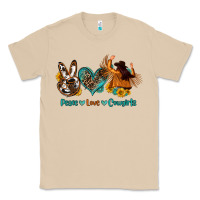 Mushroom peace love cowgirls Classic Tee - OliviaCreatesArt
