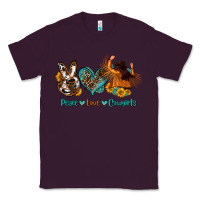 Plum peace love cowgirls Classic Tee - OliviaCreatesArt