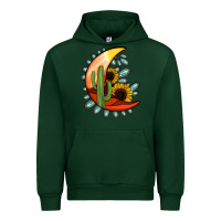 Foreset Green Desert Moon Urban Hoodie - Jasminsmagicworld
