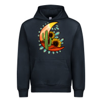 Navy Desert Moon Urban Hoodie - Jasminsmagicworld