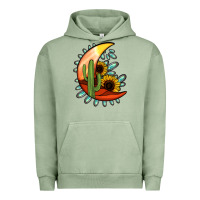 Pigment Oil Green Desert Moon Urban Hoodie - Jasminsmagicworld