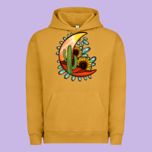 Desert Moon Urban Hoodie Designed By Jasminsmagicworld