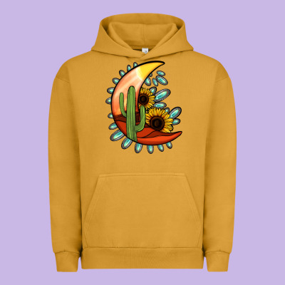 Desert Moon Urban Hoodie Designed By Jasminsmagicworld
