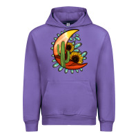 Tulip Desert Moon Urban Hoodie - Jasminsmagicworld