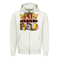 Oatmeal Heather softball my heart is on that field Zipper Hoodie - RanaPortraitStore