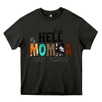 Asphalt The Only Hell my Momma Ever Raised Heavy Core Tee - CowCowDesign