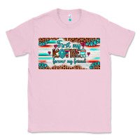 Bubblegum Pink first my mother forever my friend  license plate Classic Tee - Artiststas