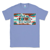 Colony Blue first my mother forever my friend  license plate Classic Tee - Artiststas