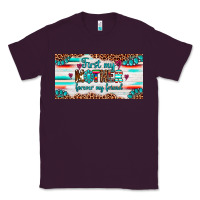 Plum first my mother forever my friend  license plate Classic Tee - Artiststas