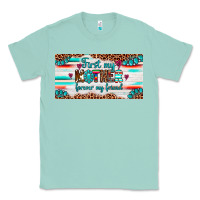 Seafoam first my mother forever my friend  license plate Classic Tee - Artiststas