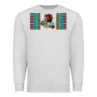 Dove Grey texas chica skull with bandana Premium Sweatshirt - Jasminsmagicworld