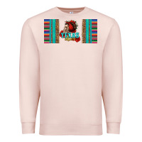 Pale Pink texas chica skull with bandana Premium Sweatshirt - Jasminsmagicworld