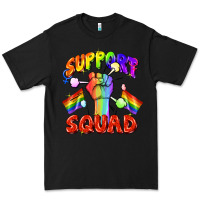 Black support squad pride Premium Tee - FaDigitalArtStudio