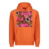 Carrot easter heifer with bunny ears seamless pattern Premium Hoodie - Artiststas