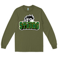 Army Green Humboldt Broncos Shirt Hockey Long Sleeve Tee - artisFamous