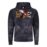 Cloud Black love christmas black angus Vintage Hoodie - LillyAllenDesigns