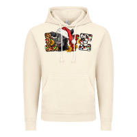 Vintage Artic love christmas black angus Vintage Hoodie - LillyAllenDesigns