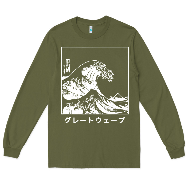 The Great Wave Off Kanagawa Long Sleeve Tee by artisFamous | Teevron