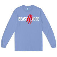 Colony Blue beast mode Long Sleeve Tee - artisFamous