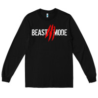 Black beast mode Long Sleeve Tee - artisFamous