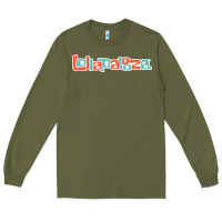 Army Green Lollapalooza Festival Long Sleeve Tee - artisFamous