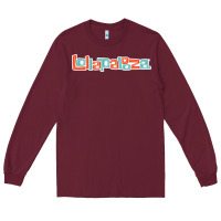 Burgundy Lollapalooza Festival Long Sleeve Tee - artisFamous