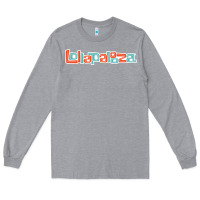 Heather Grey Lollapalooza Festival Long Sleeve Tee - artisFamous