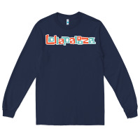 Navy Lollapalooza Festival Long Sleeve Tee - artisFamous