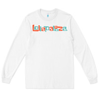 White Lollapalooza Festival Long Sleeve Tee - artisFamous