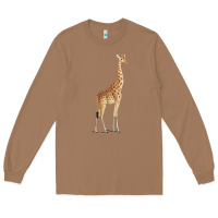 Toasted Coconut Giraffe Long Sleeve Tee - artisFamous